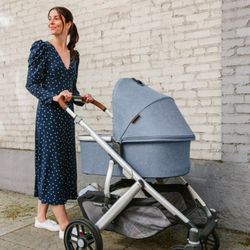 UPPAbaby VISTA v2 amb cabàs - GREGORY, blau melange