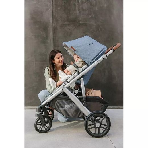 UPPAbaby VISTA v2 amb cabàs - GREGORY, blau melange