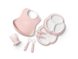 Vajilla completa con babero BabyBjörn