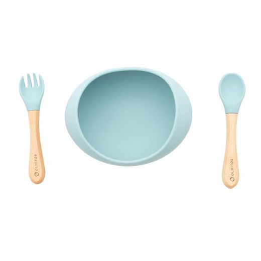 Talheres de silicone (3 peças) - Olmitos