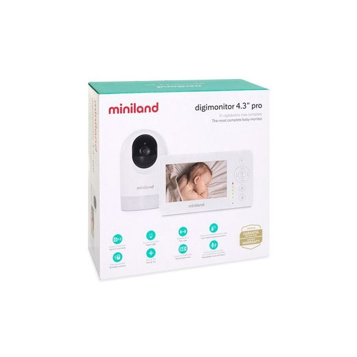 Monitor de bebê profissional Digimonitor 4,3" - Miniland