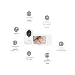 Monitor de bebê profissional Digimonitor 4,3" - Miniland