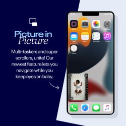 Vigilabebés Nanit Pro con IA y soporte flexible