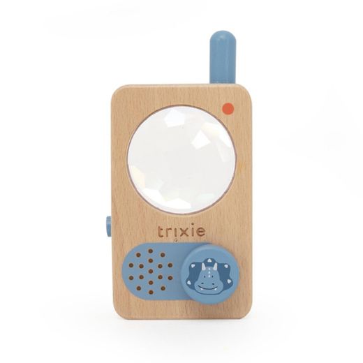 Walkie talkie de madera Trixie