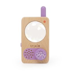 Walkie talkie de madera Trixie