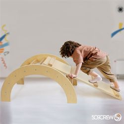 ZOO arco de escalada y rampa Montessori 509 Crew