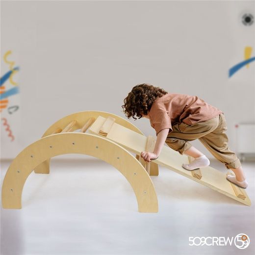 ZOO arco de escalada y rampa Montessori 509 Crew